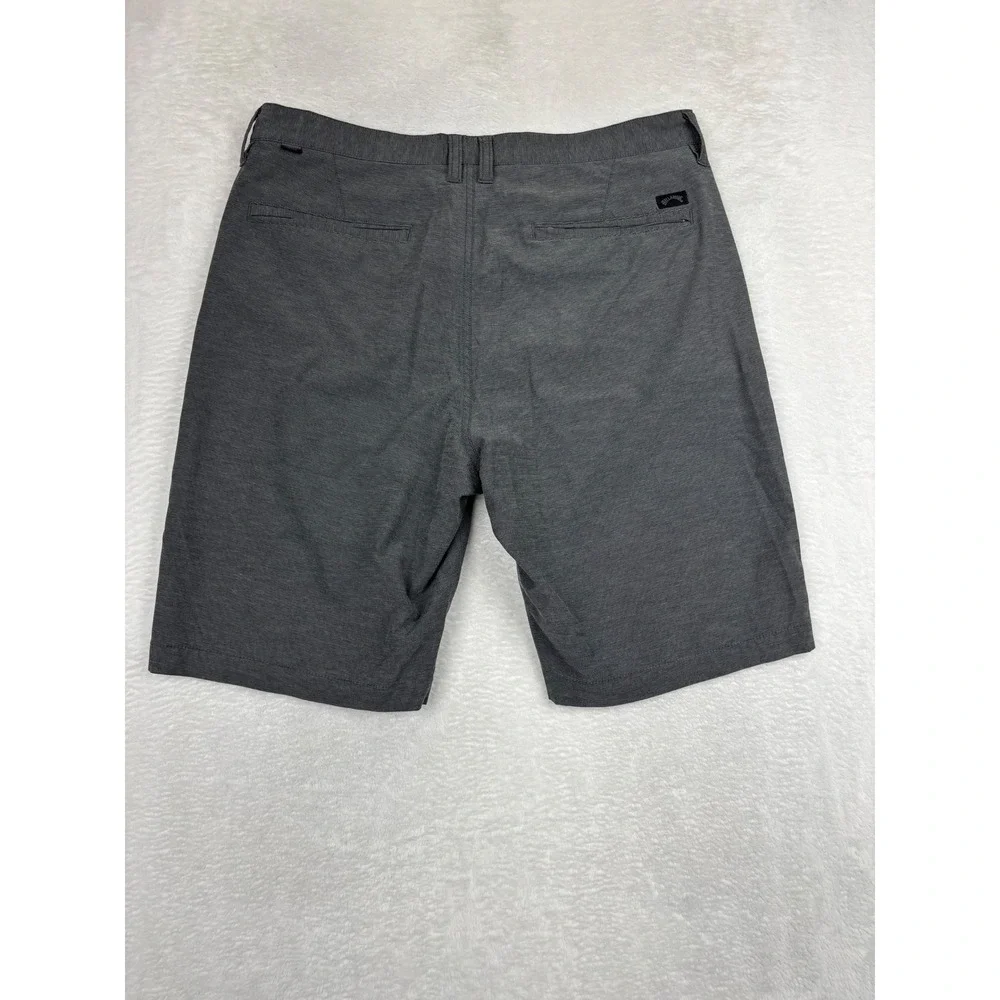 Billabong Crossfire Submersibles Hybrid Shorts Mens 34 Gray Heather Recycler